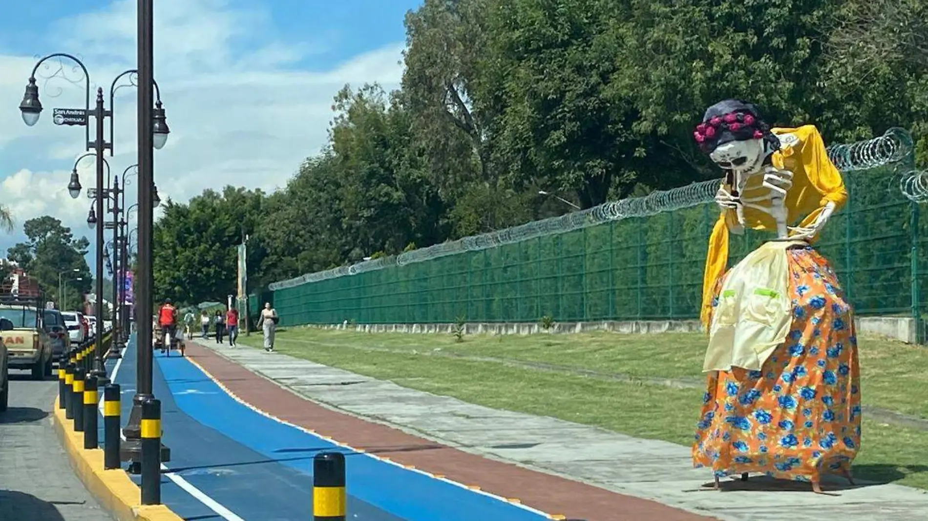 ciclovia en Cholula